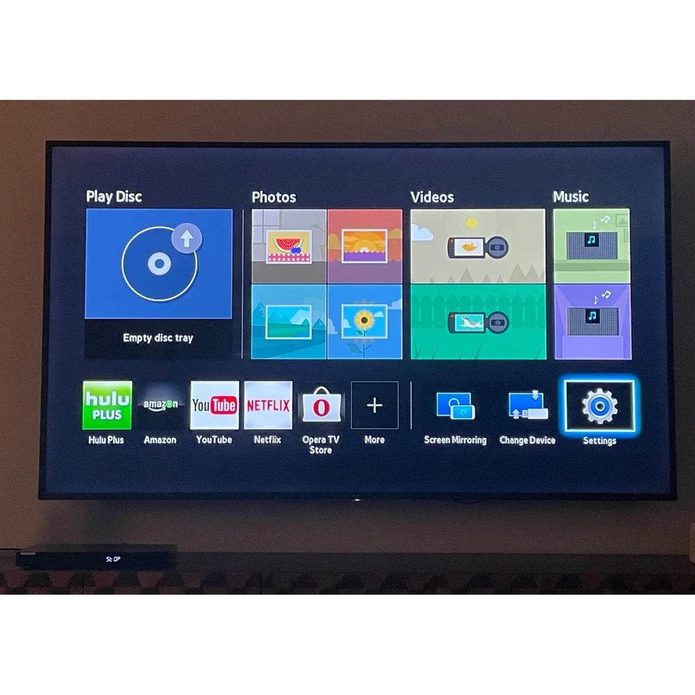 Samsung BD-HM59C Smart 3D Blu-ray Disc Player WiFi Streaming 1080p Blk No Remote
